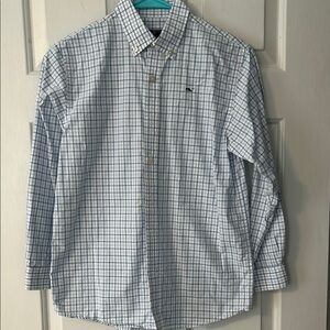 Vineyard Vines Blue Checkered Shirt